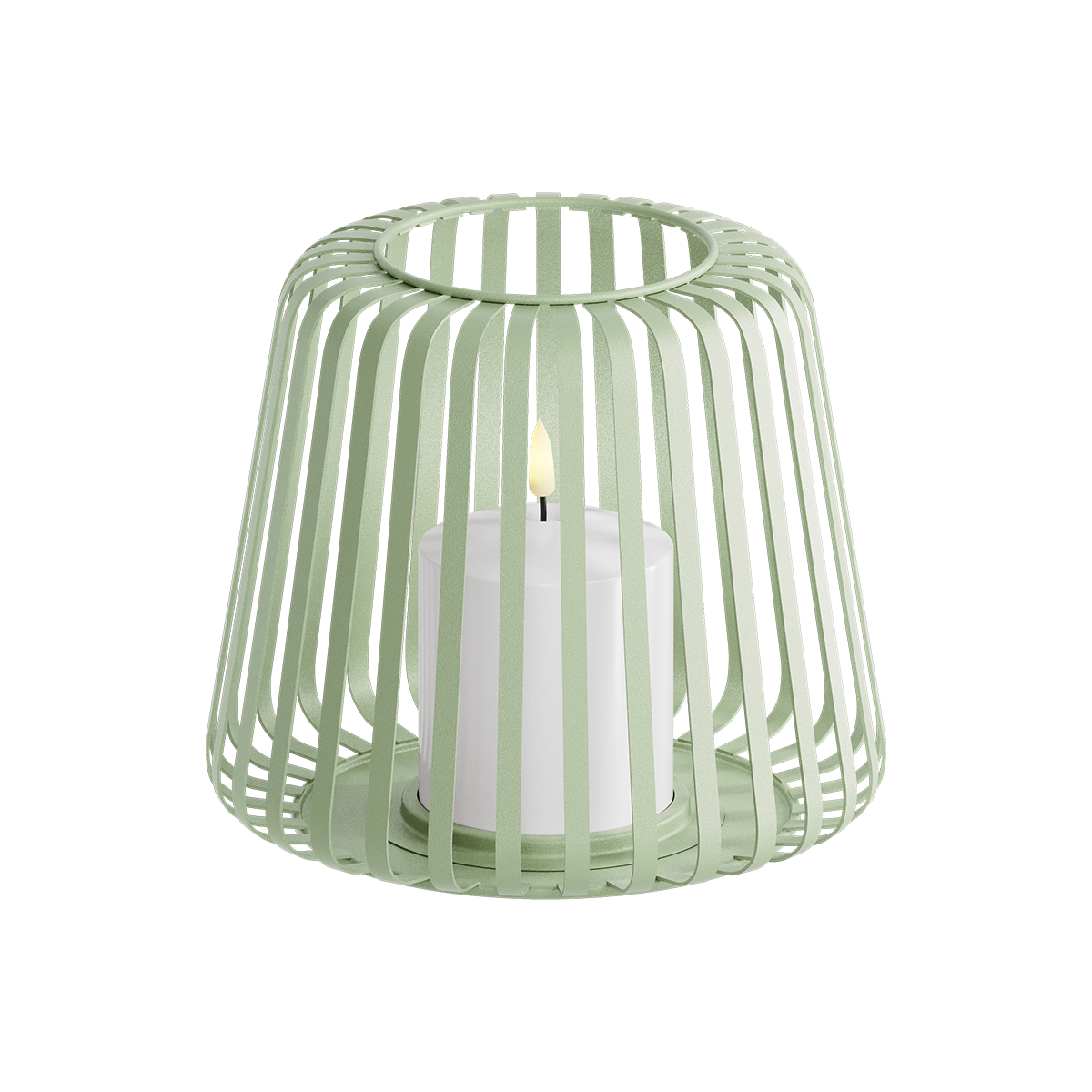 LED Lucerna Ø 20 x 17 cm Zelená