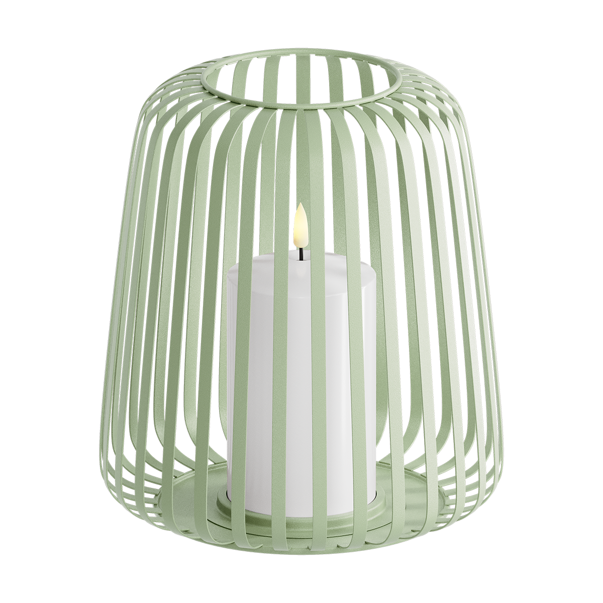 Lanterna LED Ø 20 x 22 cm Verde