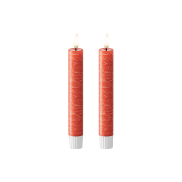 LED korunkové světlo WetLook Ø 2,2 x 18,5 cm Červená