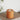 Deluxe Homeart LED Bloklys Ø 10 x 10 cm Orange