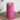 Deluxe Homeart LED Bloklys Ø 10 x 20 cm Magenta