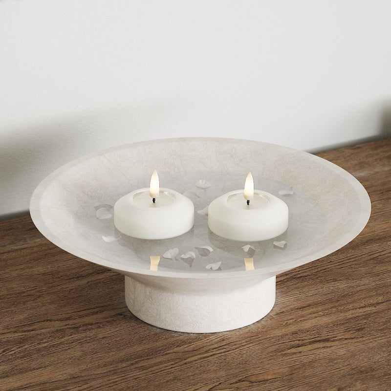 Deluxe Homeart LED Flytende lys Ø 6,1 cm (2 stk.) Hvit