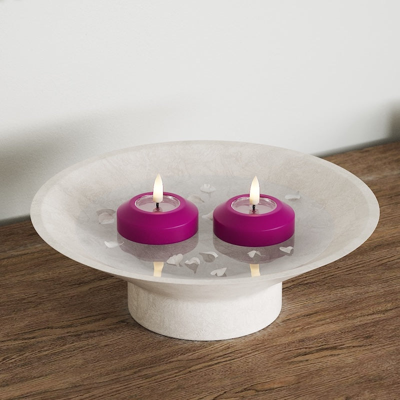 Deluxe Homeart LED Flytande ljus Ø 6,1 cm (2 st.) Violet