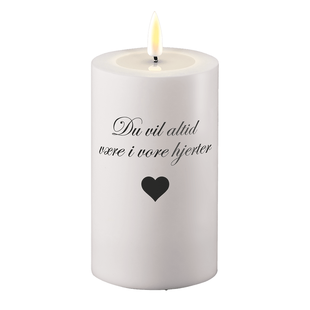 LED Gravljus Du kommer alltid finnas i våra hjärtan Deluxe Homeart 1