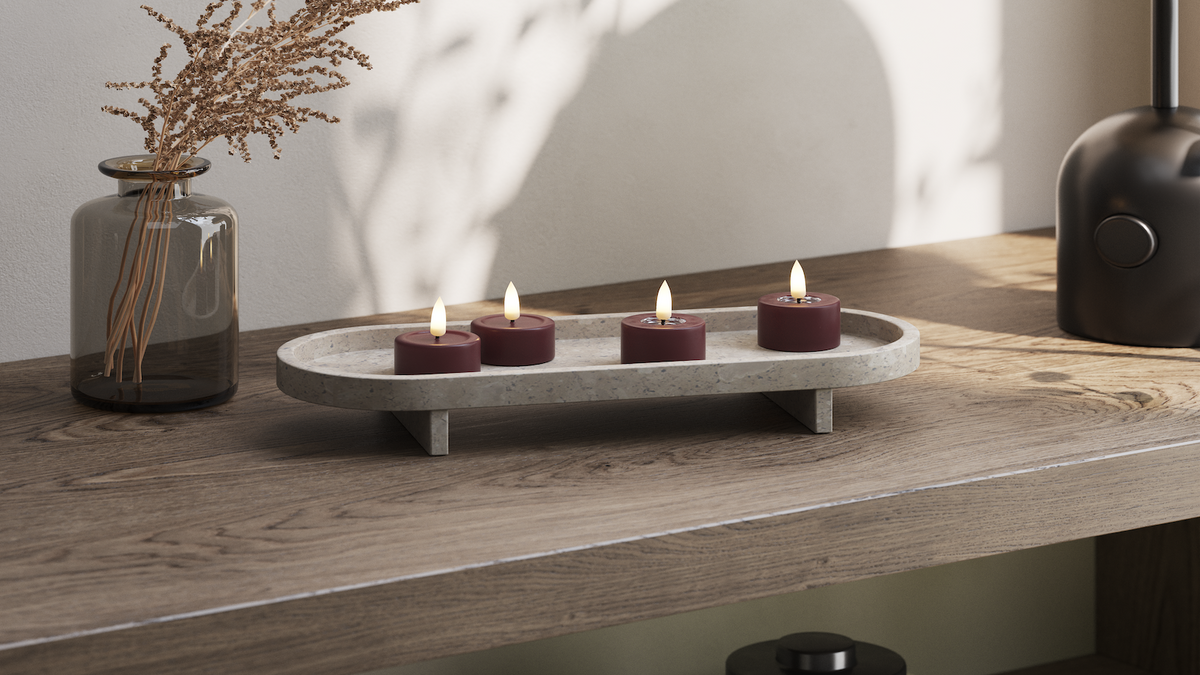 Naturlig tro LED Jumbo Fire FAD Light with Wetlook ™ Design