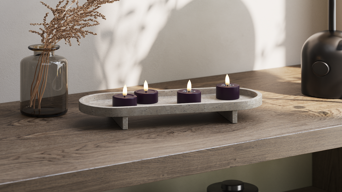 Naturlig tro LED Jumbo Fire FAD Light with Wetlook ™ Design