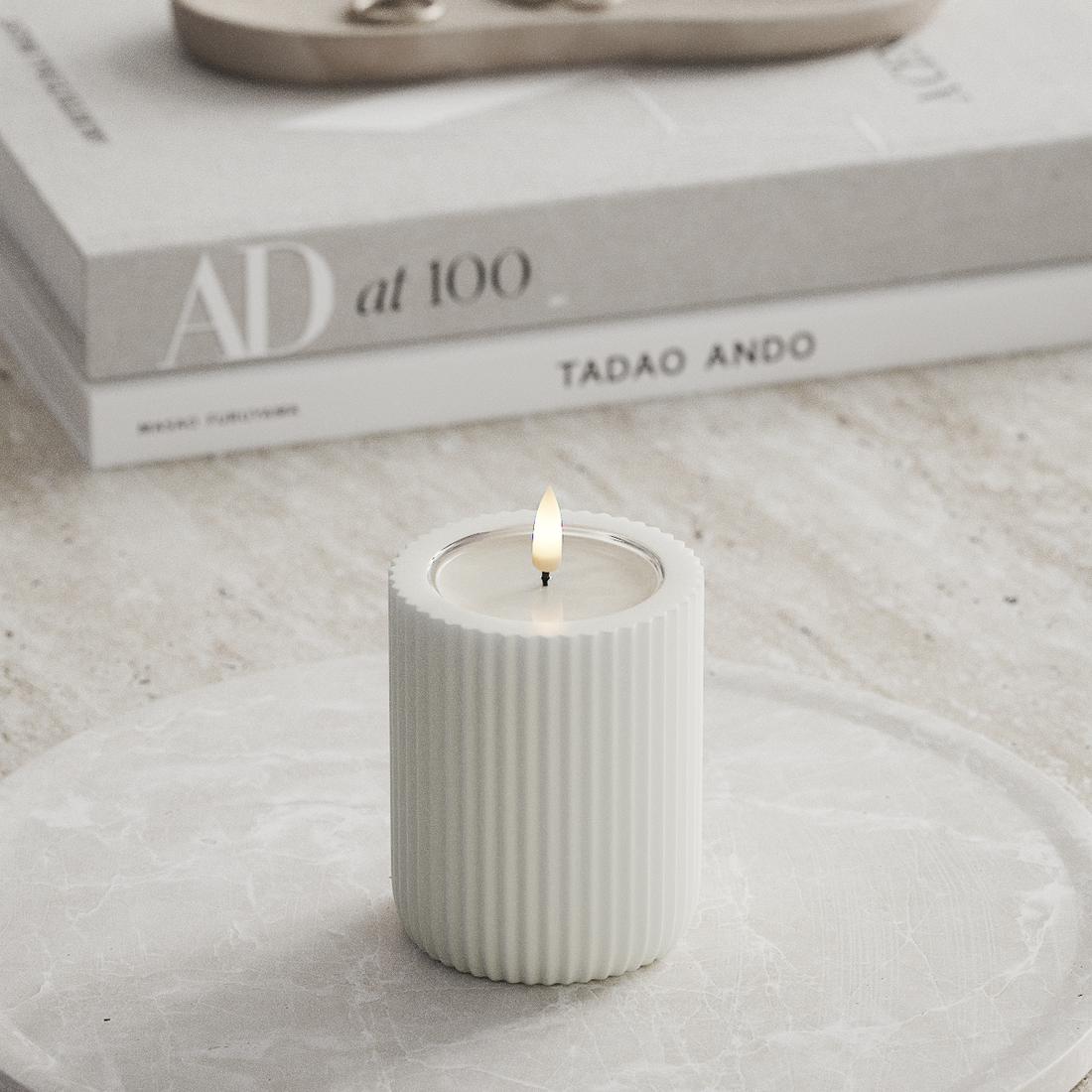 Deluxe Homeart Unique LED Rilleljus D 8 x 10 cm Vit unique Rilleljus 3